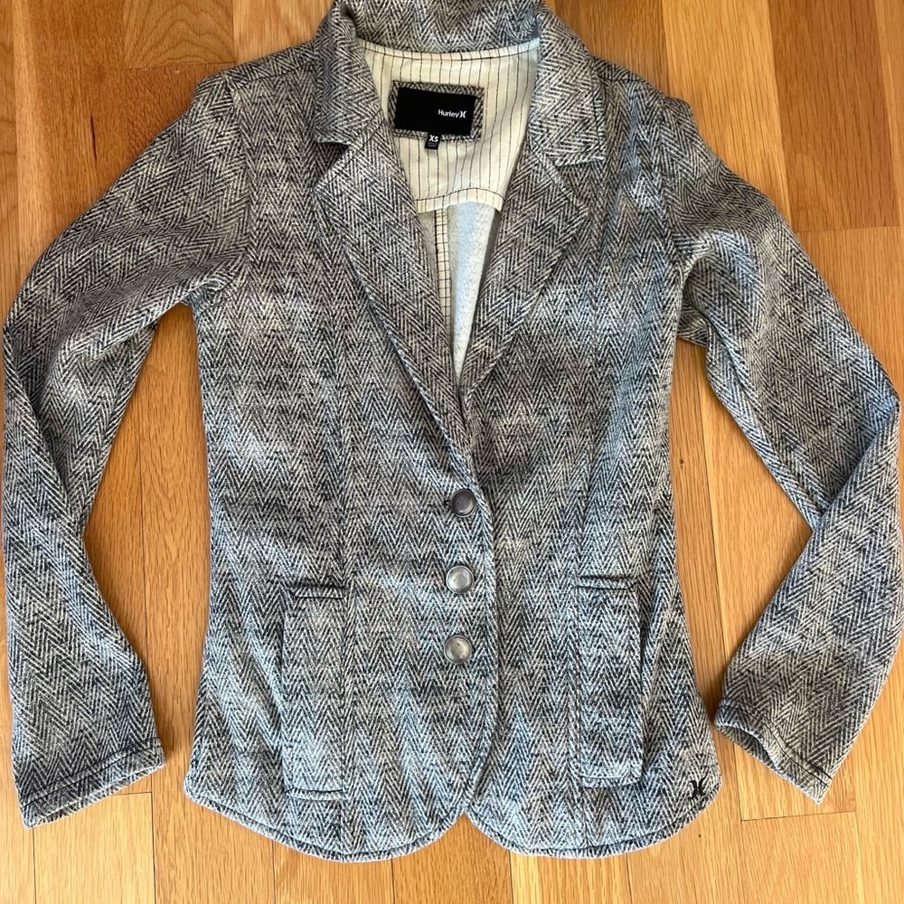 Hurley tweed blazer